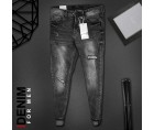 Classic Distressed Denim Jeans For Men